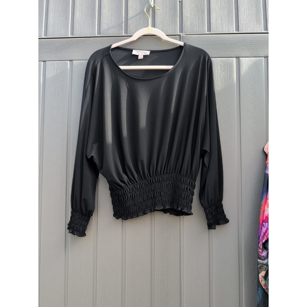 PHILOSOPHY Elastic Arms &‎ Waist Blouse Large